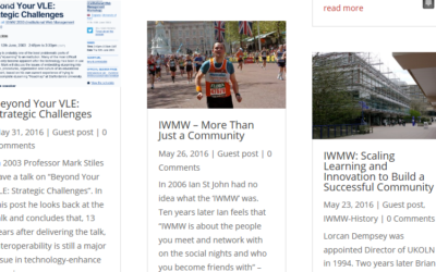 Reopening of the IWMW Blog