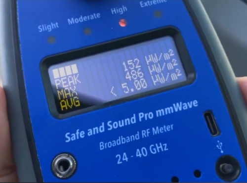 Safe and Sound Pro mmWave 5G rf meter review